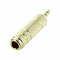 5PCS 6.5mm 1/4" Female F to 3.5mm 1/8 Male Plug Earphone Audio Adapter Conn Z6N6
