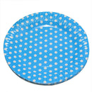 1bag 10 pieces 7" Polka Dot Paper Plates for Valentine Birthday Wedding Nur H2D6