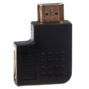HDMI Right Angle Port Saver Adapter (Male to Female) - 270 Degree - Vertica