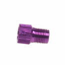 Presta to Schrader Bike Wheel Tire Valve Converter Adapter Purple