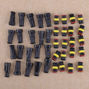 Plug Connector Kit Sealed Electrical Wire Waterproof 20 Sets 2pin Way Automotive