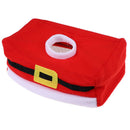 New Belt Tissue Box Pattern Merry Christmas Tissue Box Cover Christmas Decor 3C
