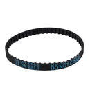 106XL 031 53 Teeth 7.9mm Width Rubber Drying Machine Timing Belt Black X4R1