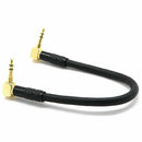 3.5mm Jack Audio Cable 3.5mm Male to Male AUX Cable 90 Degree Right Angle D