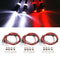 RC 12 Led Headlights Kit Roof Light for 1/5 1/8 1/10 1/12 1/16 RC Vehicle