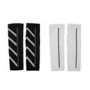 2 Pairs Unisex Running Compression Calf Long Sleeves Shin Splints Leg Socks