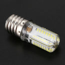 E17 Socket 5W 64 LED Lamp Bulb 3014 SMD Light Pure White AC 110V-220V