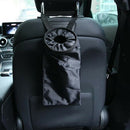 Black Car Truck Seat-back Garbage  Bag Holder Container Storage Foldable