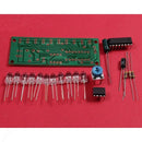 NE555+CD4017 Running LED 10 LED Light Electronic Production Suite DIY Kits