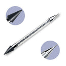 Dual-Ended Dotting Pen Rhinestone Picker Wax Pencil Manicure Nail Art Tool  Z