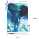 5D DIY Full Drill Diamond Painting Elephant Cross Stitch Embroidery Kits