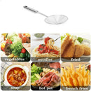 Strainer Skimmer Stainless Steel Spider Strainer Kitchen Tool 13Inch Bowl US
