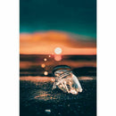 Full Round drill 5D DIY Diamond embroidery Sunset Beach Diamond Painting Cr