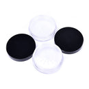Empty Refillable Cosmetic Jar Pot Loose Face  Sifter Case  Box ã€NME