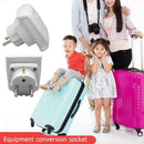 YuaDon YD-9SA EU to South Africa Plug Universal Travel Charger Converter