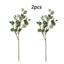 2X Artificial Plants Eucalyptus Leaves Silk Greenery Plants Wedding Party TWP