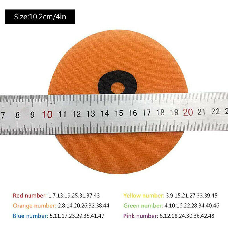 4 inch Carpet Spots Markers, 30 Pack Sitting Classroom Floor Mark Spots, Co W2G5