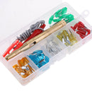 60 Pieces Mini Car Fuses Set Car Fuse Flat Fuse 5 - 30 A For Car Car, With