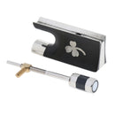 Violin Ebony Bow Frog with Screw for 4/4 3/4 Violin Fiddle Clover