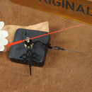 Wall Clock Quartz Movement Mechanism Repair Set DIY Hands Kit Black Parts-Tool