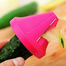 Kitchen Gadget Funnel Vegetable Radish Cutter Shred Spiral Device H1G4