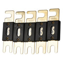 5pcs 150A Bolt-on Link ANL Fuse Mini Portable Professional Zinc Alloy Car Audio