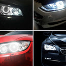 Car 120W H8 6000K Led Angel Eye Bulb Head Light Lamp For Bmw X5 E70 X6 E71