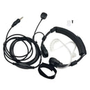 Acoustic Tube Throat Mic Earpiece Earphone for Baofeng UV-9R GT-3WP UV-82WP