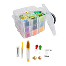 Embroidery Threads 150 Colors Cross Stitch String Bobbins Crafts With Tools