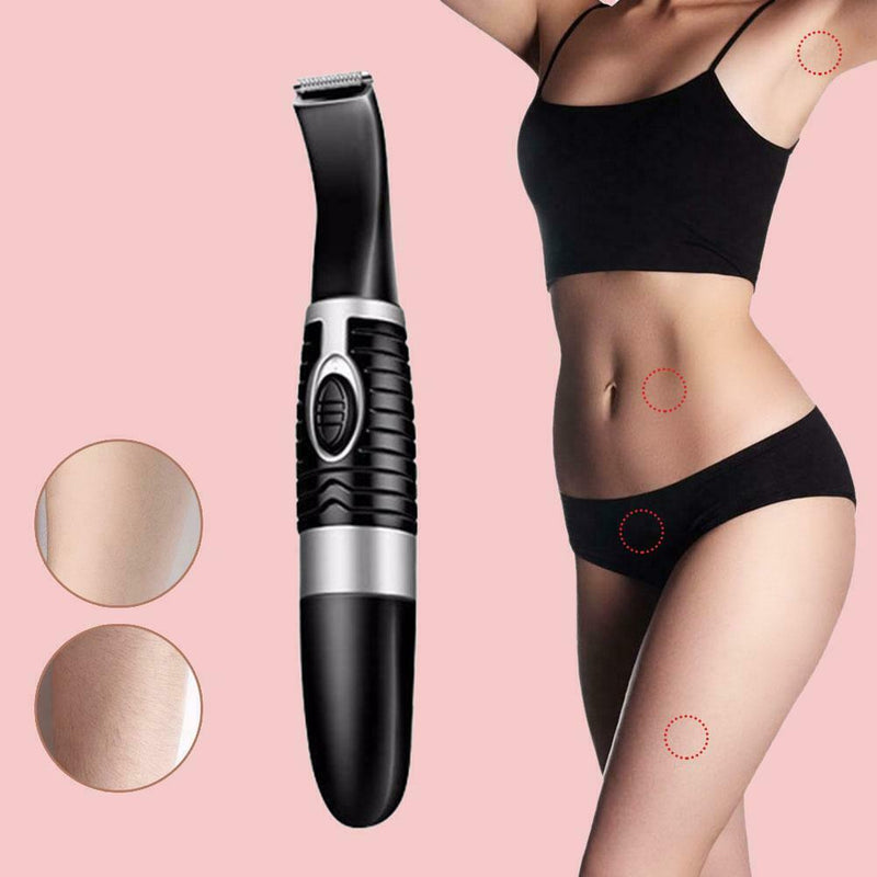 Professional Women Shaver Bikini Epilator Eyebrow Body Hair Removal Trimmer