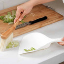 Bamboo handle brooms shovel set household plastic cleaning brush broom dust BX