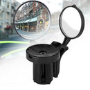 Bike Bicycle Cycling Rear View Safety Mirror Bar End Black Handbar Road E5R7