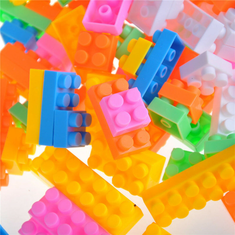 144Pcs Colourful Building Bricks Children Educational Puzzle Toys Gift M&ME