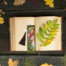 DIY Special Shaped Diamond Painting Leather Tassel Bookmark Creative Gift