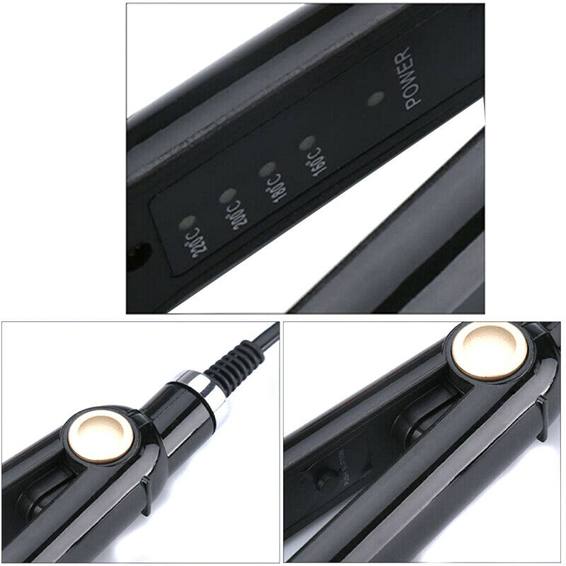 Ceramic Ionic Tourmaline Flat Iron - Professional Straightener New FT