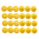50Pcs Plastic Whiffle Airflow Hollow Golf Practice Training Sports Balls