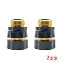 1 Pair Garden Hose Connector Quick Connect Fitting Pipe 3/4 Hose-pipe jo FAX