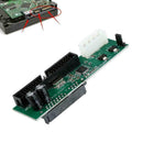 PATA IDE TO SATA Converter Adapter Plug&Play 7+15 Pin 2019 3.5/2.5 DVD HDD F4V7