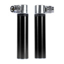 Mini Portable Pump Aluminum Bicycle Tire Inflator for Basketball (Black)
