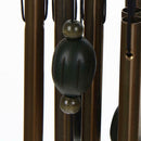 Outdoor Living Yard Garden  12 Tubes Bells Copper Decor Wind Chimes