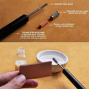 Leather Craft Top Edge Dye Roller Pen Oil Painting Making Tool For Handbags Belt