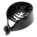 Plastic Lady DIY Craft Hair Banana Clip Clamp Claw Grip 2pcs Black U8S9