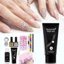 Led Lamp Gel Nail Polish Quick Building Extensions Kit Manicure  Set S6M8