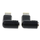 Heavy Duty 7.9mm x 0.9mm DC Jack Female to Square Elbow Plug For Lenovo