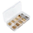 1X(300Pcs M2 Copper Female/Male Spacing Screws Pillar Stand Off Hex Column