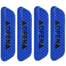 4pcs Car OPEN Reflective Tapes Warning Mark Open Car Door Stickers (Blue)