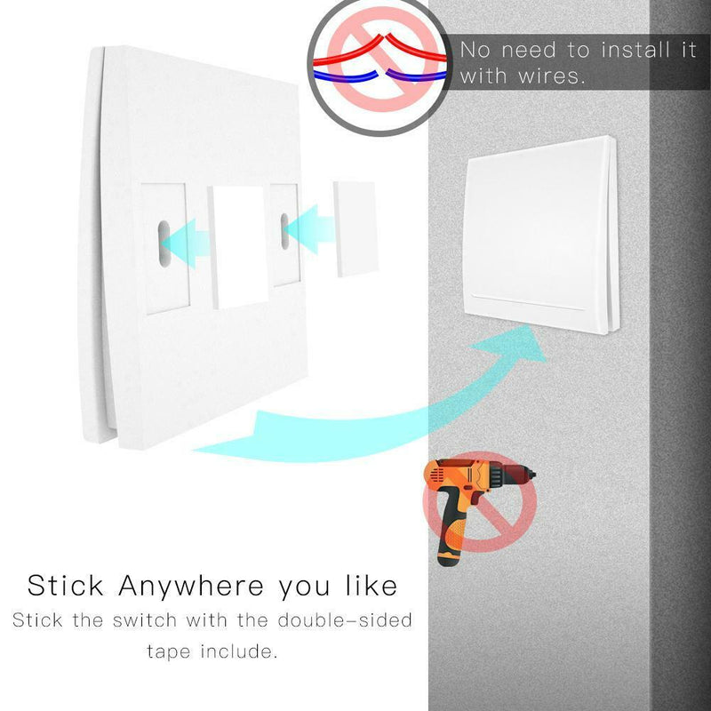 Smart Home WiFi Wireless Switch Module Mobile Remote Control Switch (RF433) A