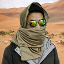 Multifunctional Scrim Net Scarf Hunting Army Head Wrap Neck Wear others Fabric