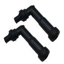 2pcs Motorcycle Ignition Spark Plug Cap 102 Degree