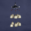Metal 10 Bells Copper Wind Chime Garden Yard Hanging Decor Gift